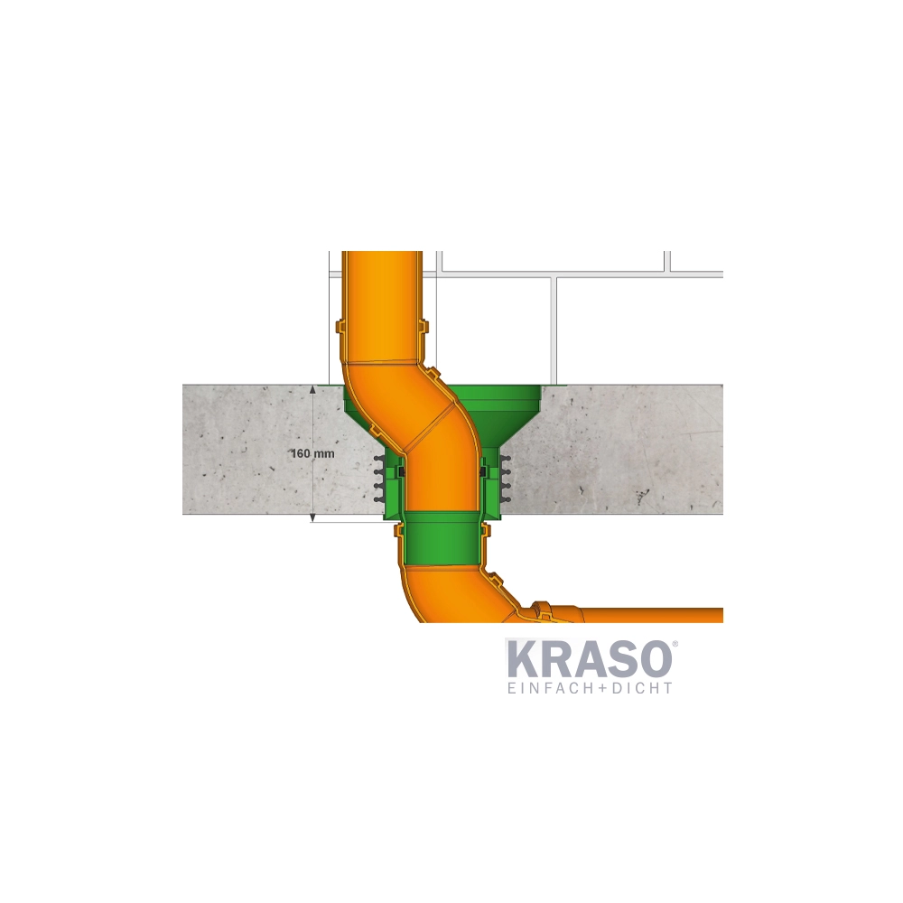 KRASO - Pâlnie universală DN 110 - imagine 4